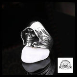 Bague Grande Faucheuse (Acier)