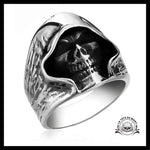 Bague Grande Faucheuse (Acier)