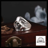 Bague Grande Faucheuse (Acier)