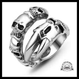 Bague Griffe de Dragon (Acier)