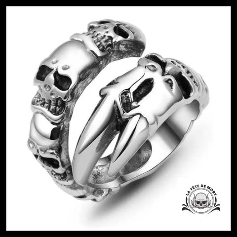 Bague Griffe de Dragon (Acier)