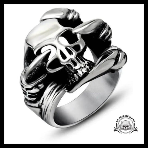 Bague Griffe Homme (Acier)