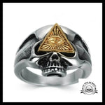 Bague Homme Illuminati (Acier)