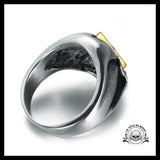 Bague Homme Illuminati (Acier)