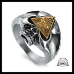 Bague Homme Illuminati (Acier)