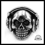 Bague Homme Rock N’ Roll (Acier)