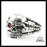Bague Homme Style Rock (Argent)