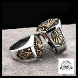 Bague Illuminati (Acier)