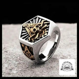 Bague Illuminati (Acier)