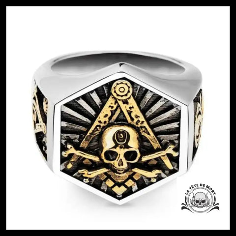Bague Illuminati (Acier)