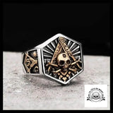 Bague Illuminati (Acier)