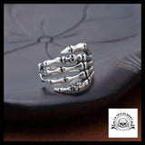 Bague Main Squelette (Argent)