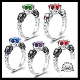 Bague de Mariage Gothique (Acier)