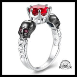 Bague de Mariage Gothique (Acier)
