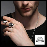 Bague Motard Homme (Acier)