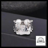 Bague Motard Rétro (Acier)