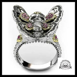 Bague Papillon (Acier)
