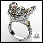 Bague Papillon (Acier)