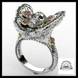 Bague Papillon (Acier)