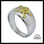 Bague Petite Tête de Mort (Acier)