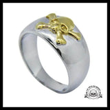 Bague Petite Tête de Mort (Acier)