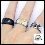 Bague Petite Tête de Mort (Acier)