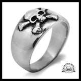 Bague Petite Tête de Mort (Acier)