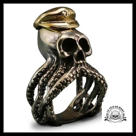 Bague Pieuvre (Acier)