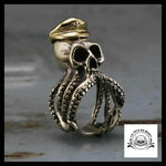 Bague Pieuvre (Acier)