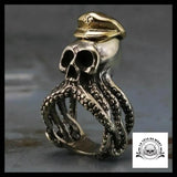 Bague Pieuvre (Acier)