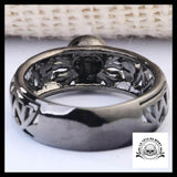 Bague Pirate Noir (Acier)