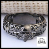 Bague Pirate Noir (Acier)