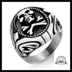 Bague Pirate Skull (Acier)