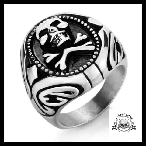 Bague Pirate Skull (Acier)