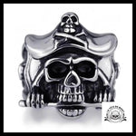 Bague Pirate Terrifiant (Acier)
