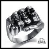 Bague Poing (Acier)