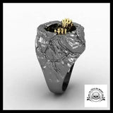 Bague Puit Macabre (Acier)