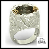 Bague Puit Macabre (Acier)
