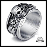 Bague Punk Homme (Acier)