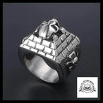 Bague Pyramide (Acier)
