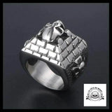 Bague Pyramide (Acier)