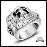Bague Pyramide (Acier)