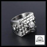Bague Pyramide (Acier)