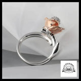 Bague Rose Maudite (Acier)