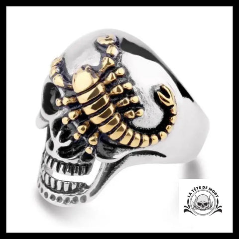 Bague Scorpion (Acier)