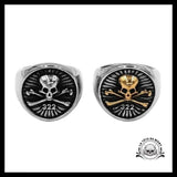 Bague Secte Macabre (Acier)