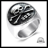 Bague Secte Macabre (Acier)