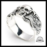 Bague Serpent Homme (Argent)