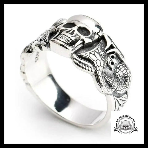 Bague Serpent Homme (Argent)