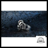 Bague Serpent Strass (Acier)
